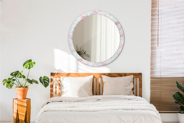 Decoratiuni perete cu oglinda Flori