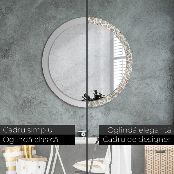 Decoratiuni perete cu oglinda Model boho