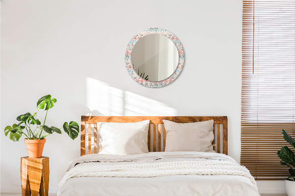 Decoratiuni perete cu oglinda Model etnic