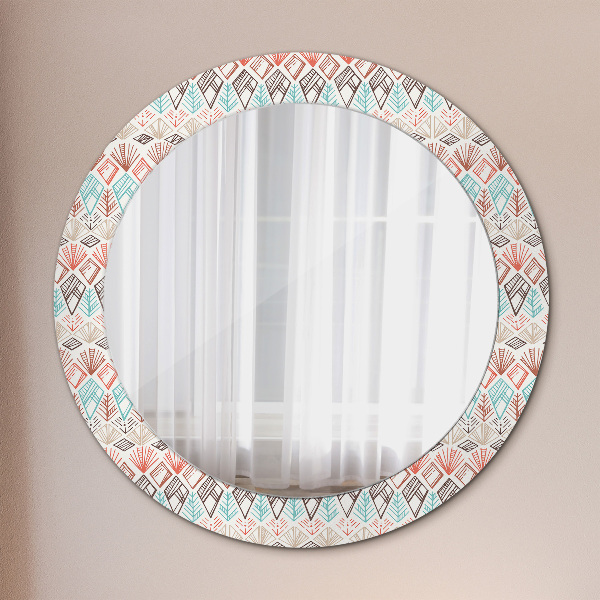 Decoratiuni perete cu oglinda Model etnic
