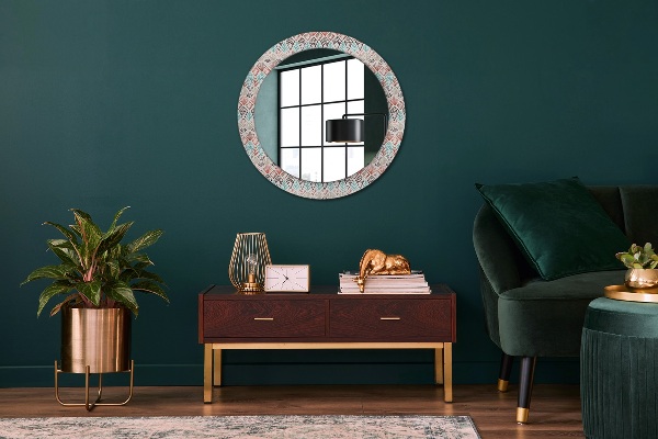 Decoratiuni perete cu oglinda Model etnic