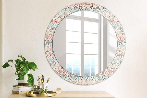 Decoratiuni perete cu oglinda Model etnic