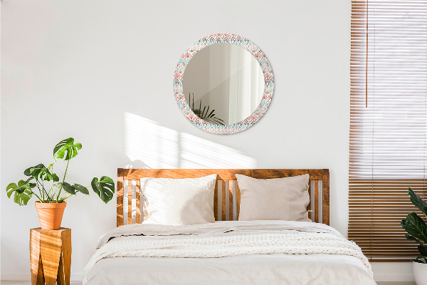 Decoratiuni perete cu oglinda Model etnic