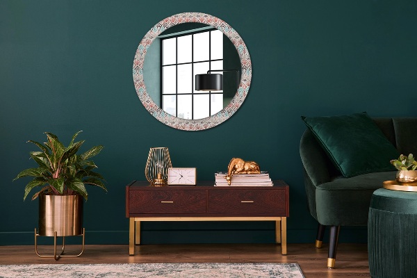 Decoratiuni perete cu oglinda Model etnic