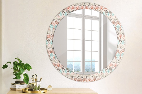 Decoratiuni perete cu oglinda Model etnic