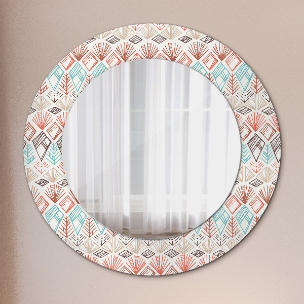 Decoratiuni perete cu oglinda Model etnic