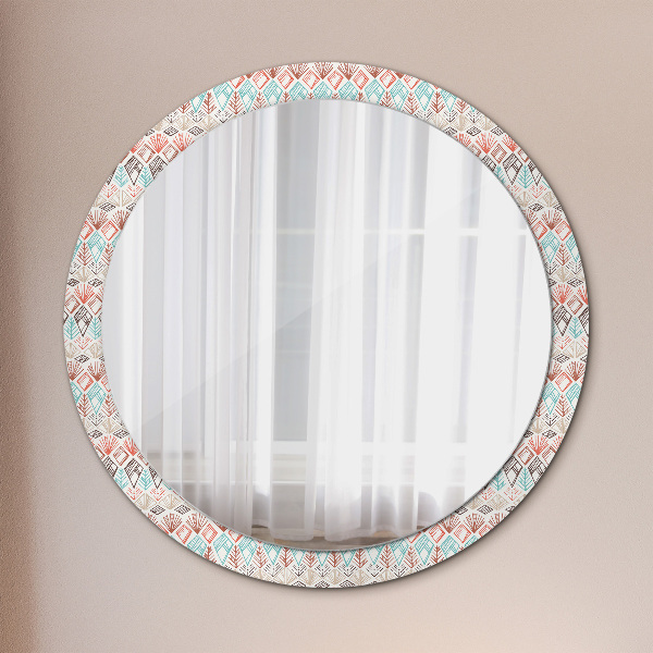 Decoratiuni perete cu oglinda Model etnic
