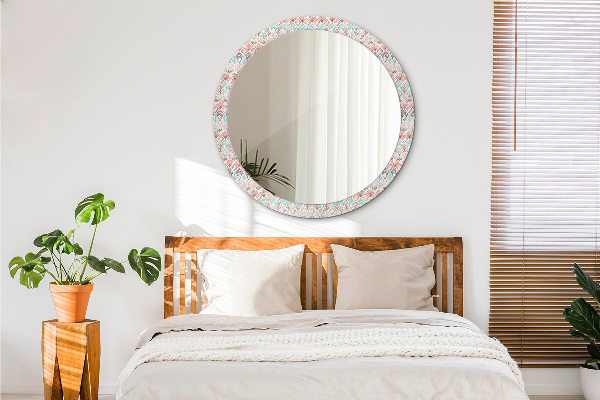 Decoratiuni perete cu oglinda Model etnic