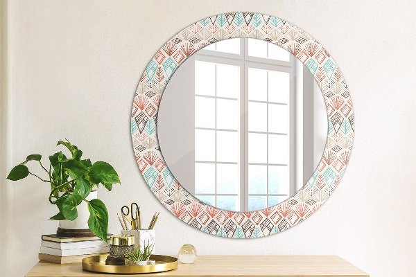 Decoratiuni perete cu oglinda Model etnic