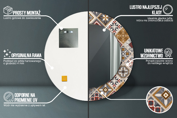 Decoratiuni perete cu oglinda Model turc