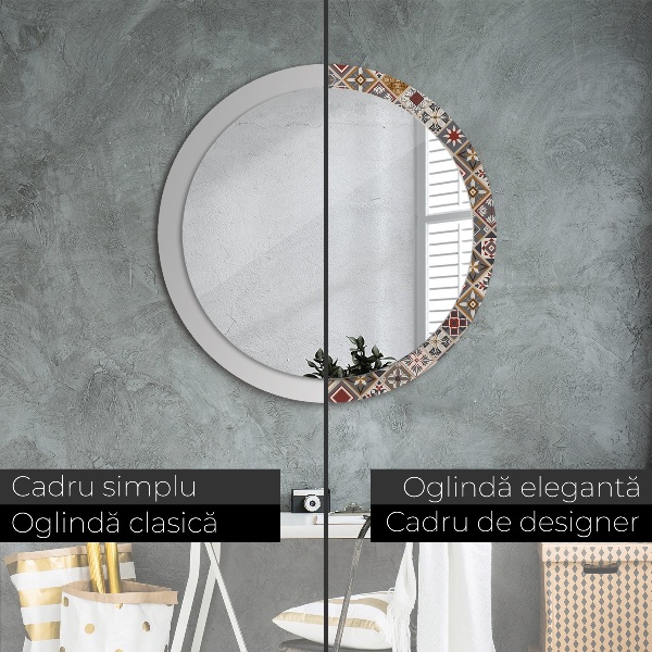 Decoratiuni perete cu oglinda Model turc