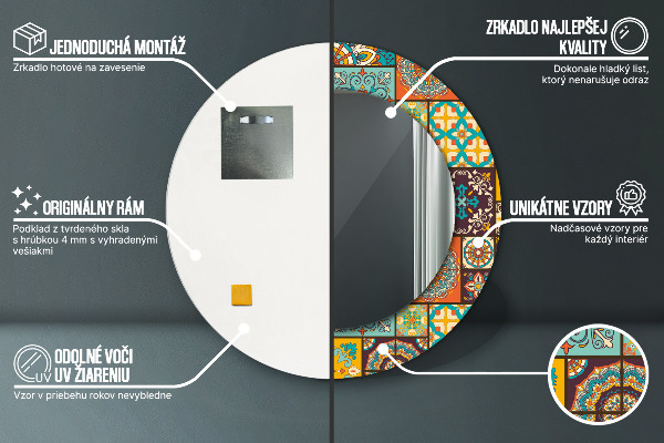 Decoratiuni perete cu oglinda Model arab