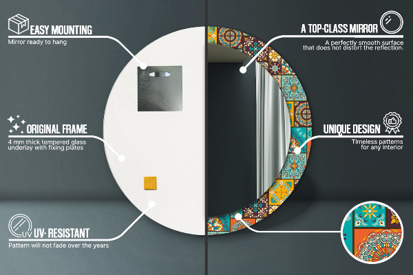 Decoratiuni perete cu oglinda Model arab