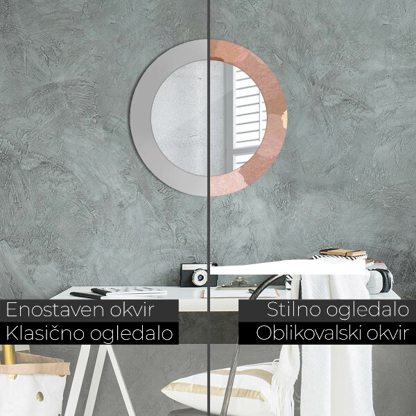 Decoratiuni perete cu oglinda Compoziția trandafirilor