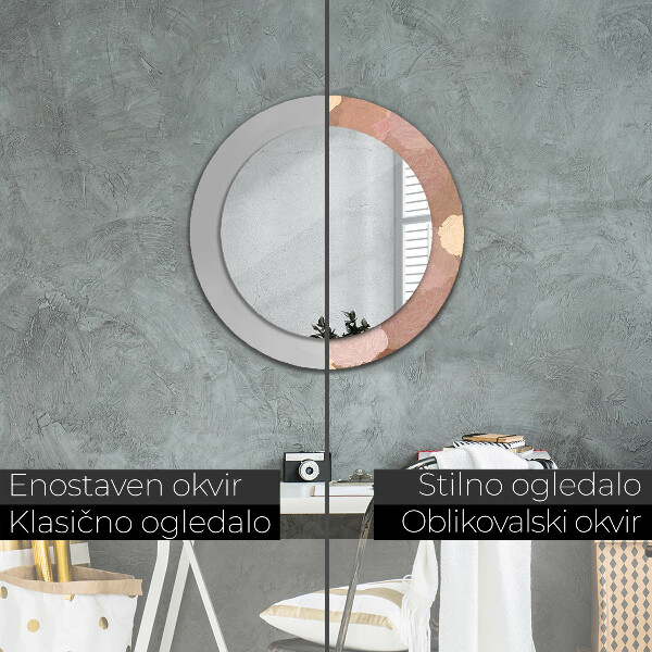 Decoratiuni perete cu oglinda Compoziția trandafirilor