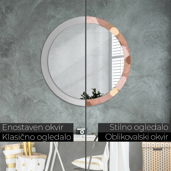 Decoratiuni perete cu oglinda Compoziția trandafirilor