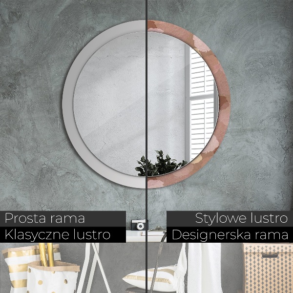 Decoratiuni perete cu oglinda Compoziția trandafirilor