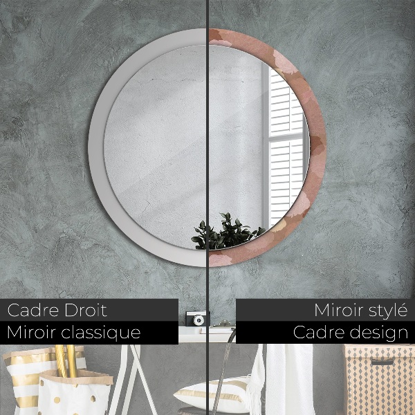Decoratiuni perete cu oglinda Compoziția trandafirilor