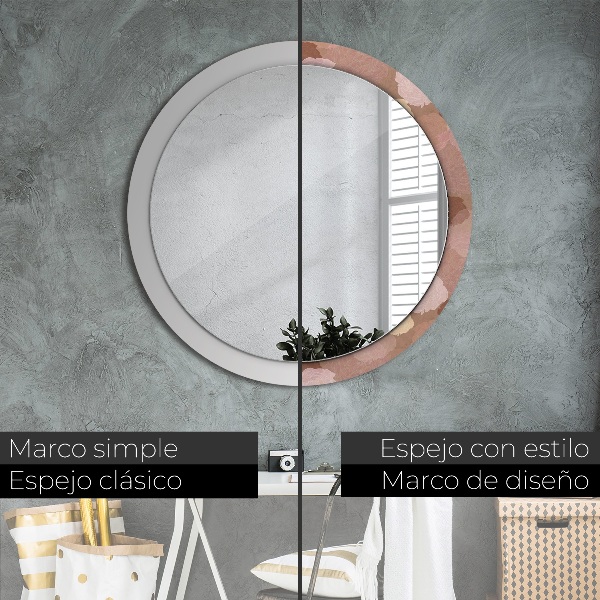 Decoratiuni perete cu oglinda Compoziția trandafirilor