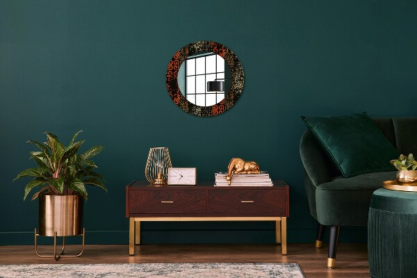 Decoratiuni perete cu oglinda Model abstract grunge