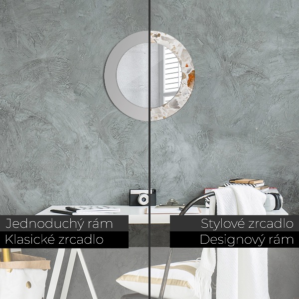 Decoratiuni perete cu oglinda Fundal lastric