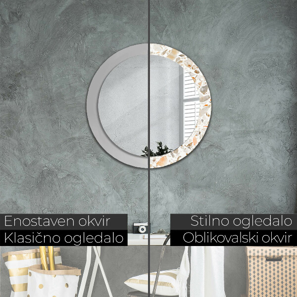 Decoratiuni perete cu oglinda Fundal lastric