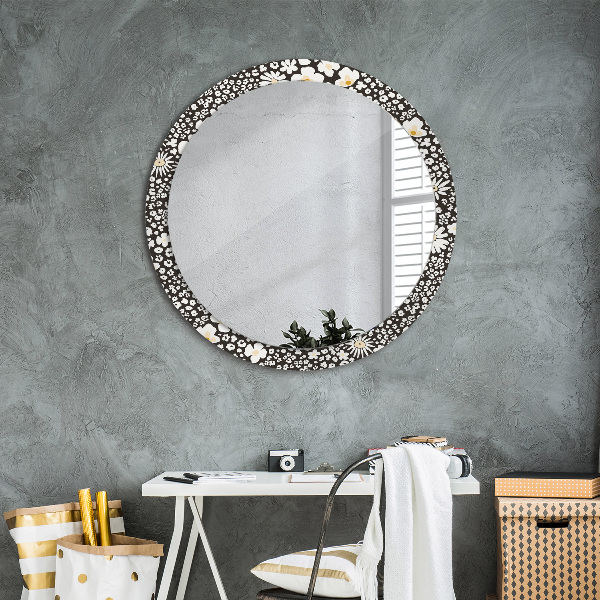 Decoratiuni perete cu oglinda Margaretă de fildeș