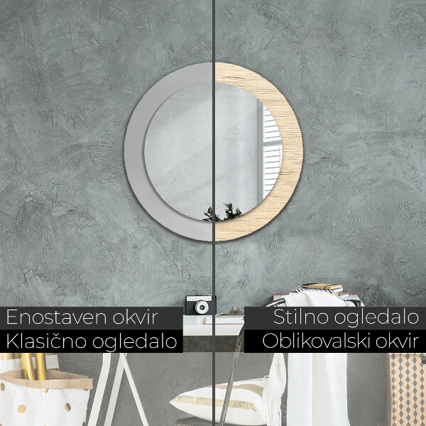 Decoratiuni perete cu oglinda Lemn usor