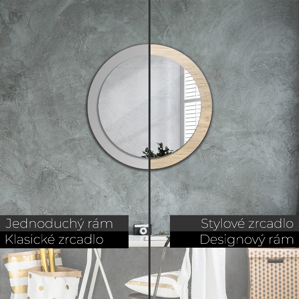 Decoratiuni perete cu oglinda Lemn usor