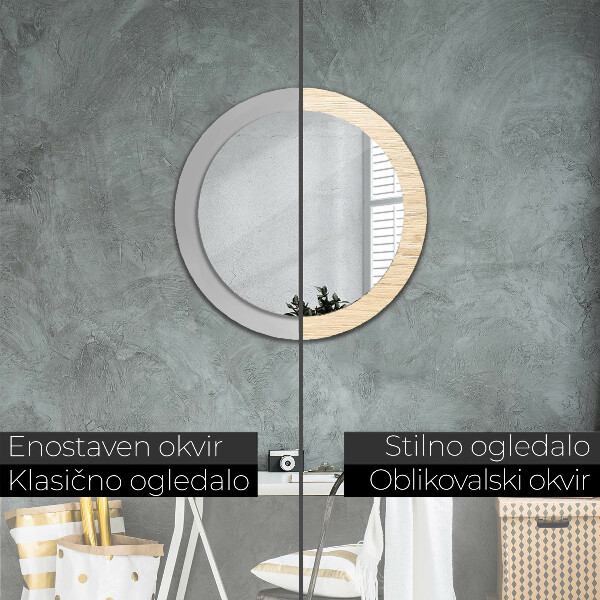 Decoratiuni perete cu oglinda Lemn usor