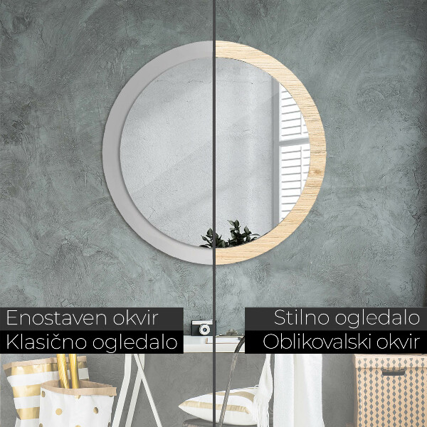 Decoratiuni perete cu oglinda Lemn usor
