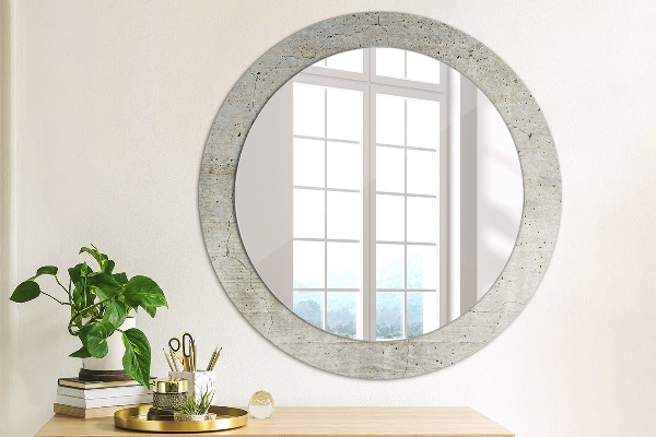 Decoratiuni perete cu oglinda Beton gri