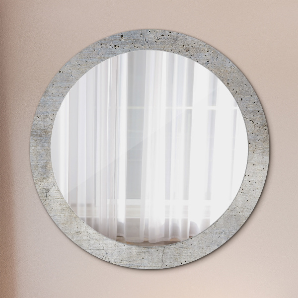 Decoratiuni perete cu oglinda Beton gri