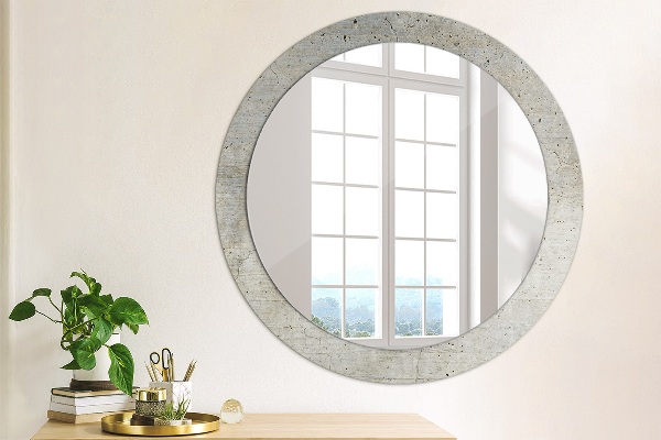 Decoratiuni perete cu oglinda Beton gri