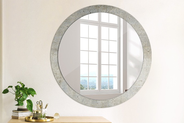 Decoratiuni perete cu oglinda Beton gri