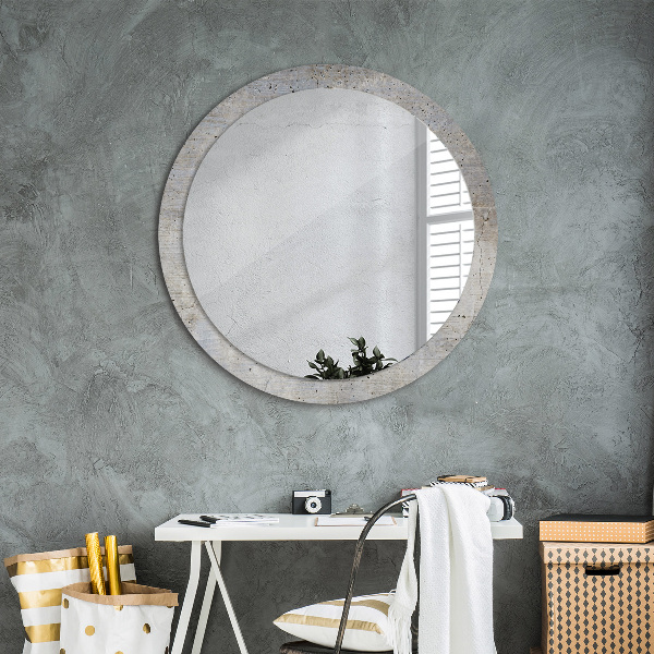 Decoratiuni perete cu oglinda Beton gri