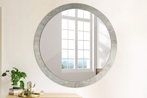 Decoratiuni perete cu oglinda Beton gri