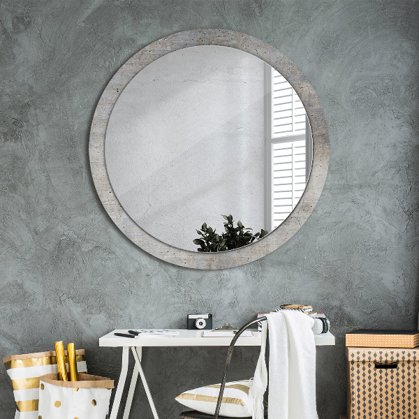 Decoratiuni perete cu oglinda Beton gri