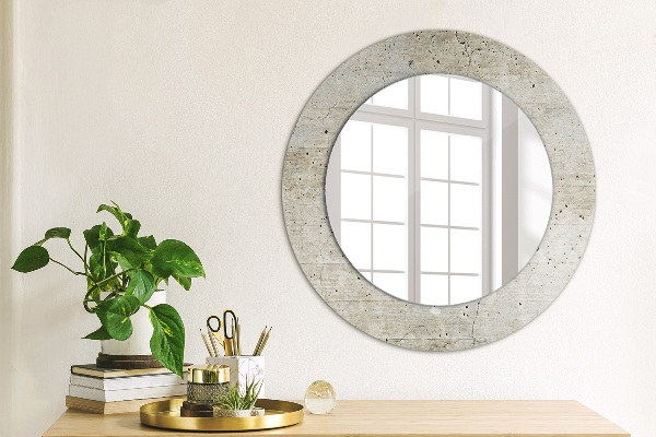 Decoratiuni perete cu oglinda Beton gri