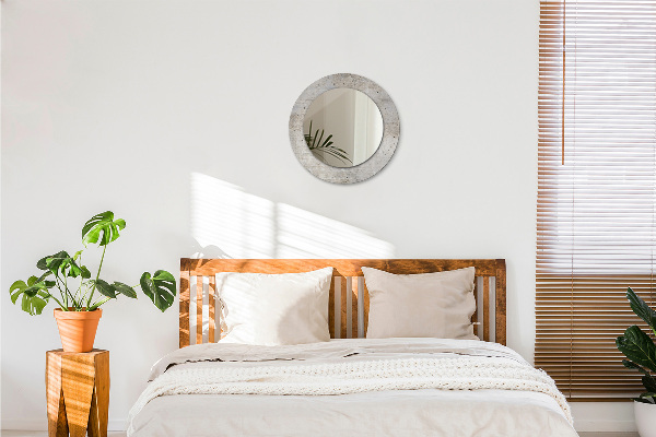 Decoratiuni perete cu oglinda Beton gri
