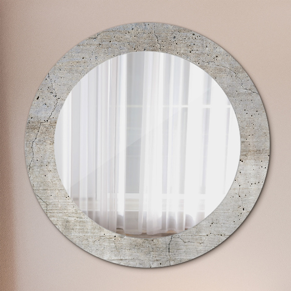 Decoratiuni perete cu oglinda Beton gri