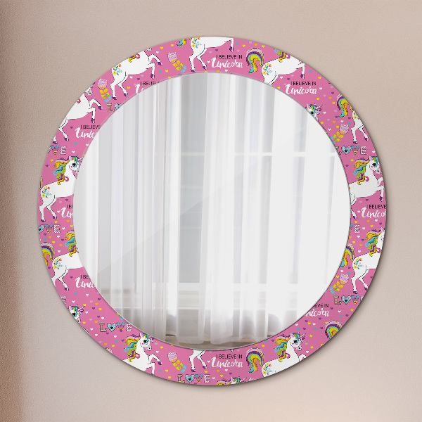 Decoratiuni perete cu oglinda Unicornul magic