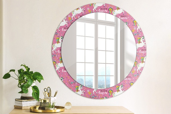 Decoratiuni perete cu oglinda Unicornul magic