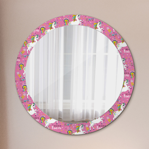 Decoratiuni perete cu oglinda Unicornul magic