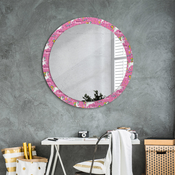 Decoratiuni perete cu oglinda Unicornul magic
