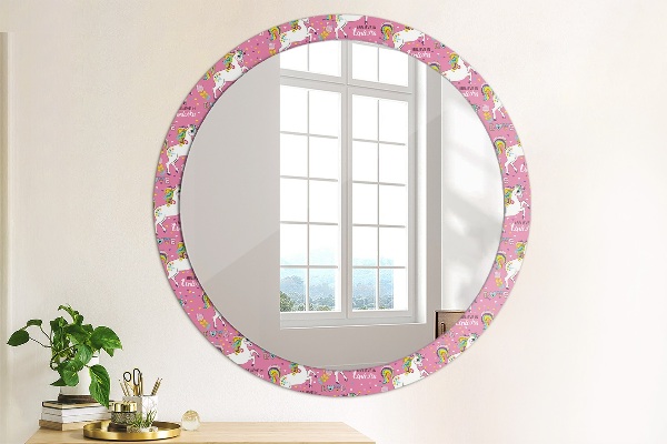 Decoratiuni perete cu oglinda Unicornul magic