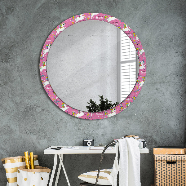 Decoratiuni perete cu oglinda Unicornul magic