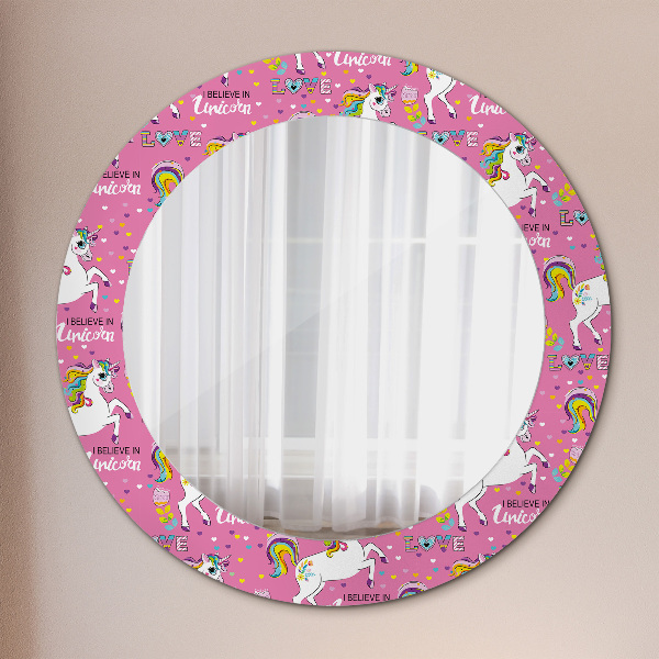 Decoratiuni perete cu oglinda Unicornul magic