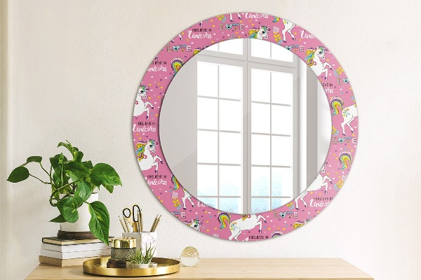 Decoratiuni perete cu oglinda Unicornul magic