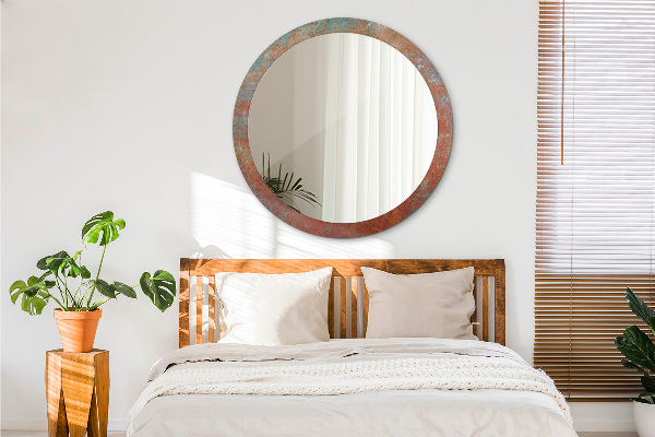 Decoratiuni perete cu oglinda Metal ruginit